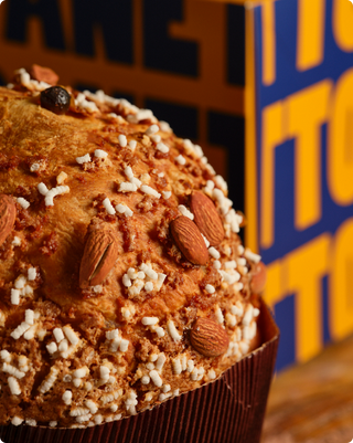Panettone mandorlato + Grembiule
